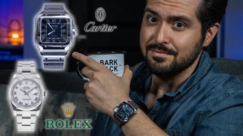 cartier santos or rolex datejust|The Santos de Cartier Is Better Than The Rolex Datejust .